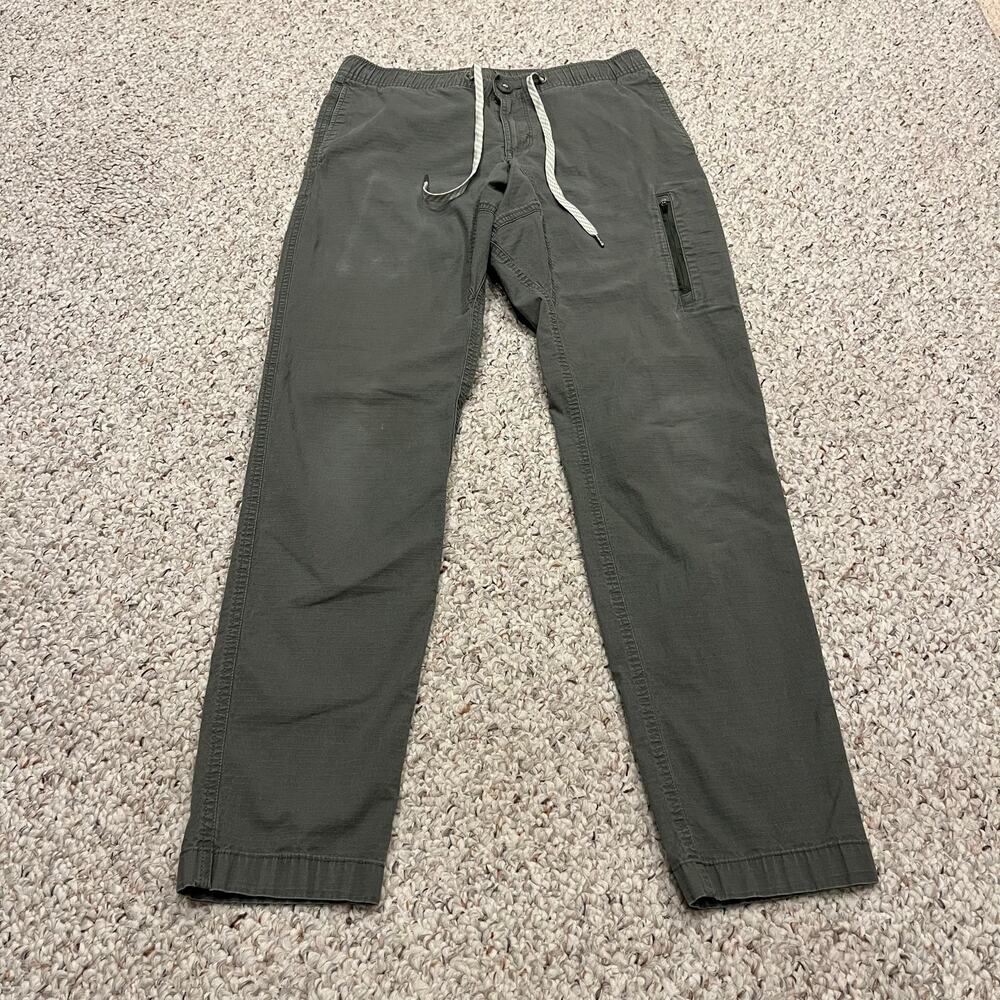 Vuori Women's Ripstop Pants Sz S Army Green Outdoor Activewear Gorpcore Hiking